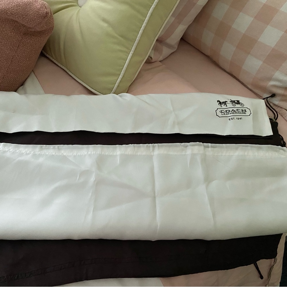 6 Coach Dust Bags/Sleepers